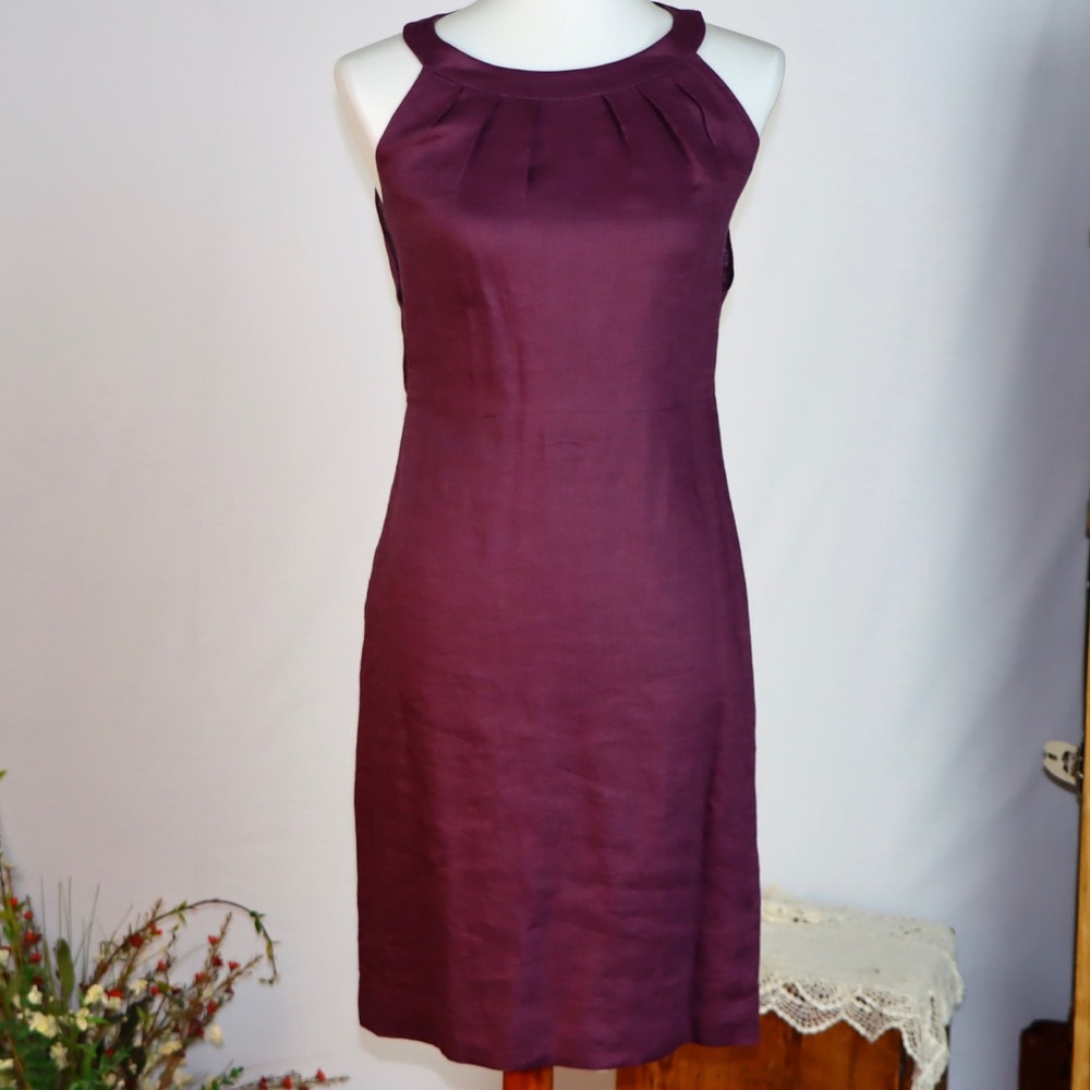 LOFT brand knee-length halter-style dress, Size 2